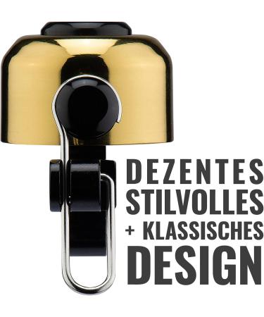 Pro Bike Tool Bicycle Bells - Clear Ringtone for Adults & Kids - Perfect for Street Mountain Beach Cruiser Bicycles - Premium Brass Bicycle Accessories - Buy Online on GoSupps.com