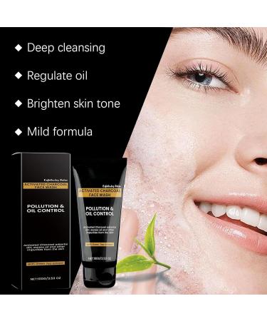 FFEEJ Gentle Facial Cleanser Deep Pore Cleansing Exfoliator - Hydrating Non-Drying Moisturizing Face Wash For Soft & Radiant Skin - Buy Online on GoSupps.com