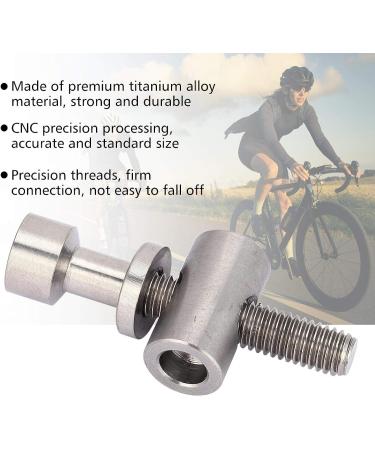 Titanium M5x30 Bike Seat Clamp for DIY Replacement - Accurate Seatpost Screw - Buy Online on GoSupps.com