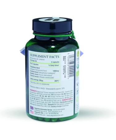 Seagreens Seaweed Food Supplement (180 Capsules) - 180 Count - Buy Online on GoSupps.com
