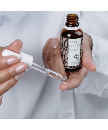 Hyaluronic Acid Serum 2% + Vitamin B5-30 ml | Contains Tea Tree Oil | Reduces fine lines and gives skin radiance | All skin types sensitive or mature skin | Vegan - Buy Online on GoSupps.com