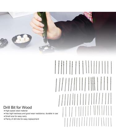 100PC Durable Drill Set | Round Handle Steel Impact Drills for Wood Plastic & Soft Metal | Fast Work 5mm Thick Steel - Buy Online on GoSupps.com