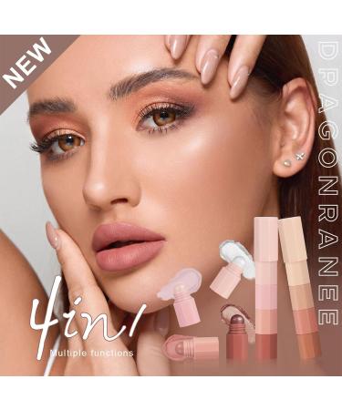 4 in 1 Eyeshadow Pencil Matte Fine Glitter Highly Pigmented for Face and Eyes - Buy Online on GoSupps.com