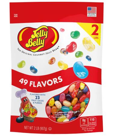 Jelly Belly Jelly Beans, 49 Flavors, 2 Pound (Pack of 1)