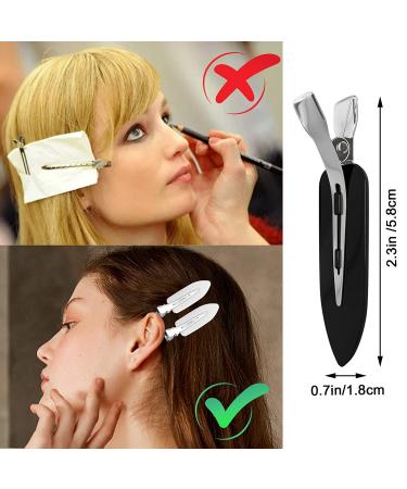 10pcs No Bend Hair Clips - Seamless Flat Clips for Styling, Makeup, and Sleeping - Buy Online on GoSupps.com
