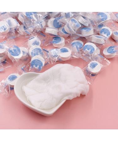 100-Pack Portable Disposable Compressed Cotton Coin Tissue Towels | Travel Camping Hiking Beauty Salon Home Hand Wipes | 8.6x9 Inch - Buy Online on GoSupps.com