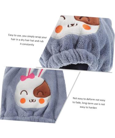 FRCOLOR 4 Pcs Children s Hair Drying Caps & Towels - Soft Coral Fleece Turban & Bonnet for Bath & Shower - Buy Online on GoSupps.com