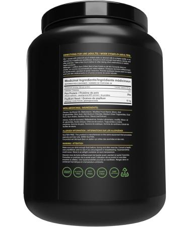 Blessed Vegan Protein Powder - Plant Based Protein Powder Meal Replacement Protein Shake 23g of Pea Protein Powder Dairy Free Gluten Free No Sugar Added 30 Servings (Banana Bread) Banana Bread 30 Servings (Pack of 1) - Buy Online on GoSupps.com