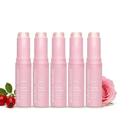 Eye Stick Rosehip 3 g moisturizing multibalm for dark circles and puffiness moisturizing eye stick antiwrinkle fades fine lines tight and moist 5