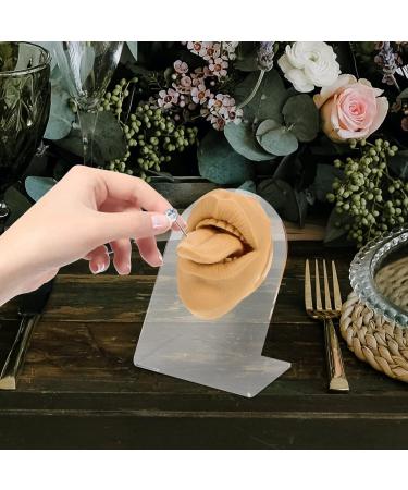 FOMIYES Silicone Tongue Model Set for Piercing Practice and Jewelry Display - Buy Online on GoSupps.com