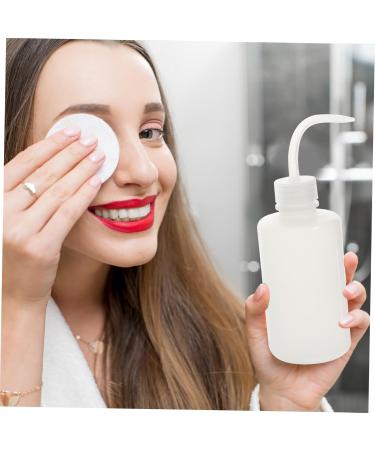 minkissy 3 Pack Eyelash Cleansing Bottle 250 Ml Squeeze Bottles with Curved Mouth and Leakproof Design for Eyelash and Eyebrow Care - Buy Online on GoSupps.com