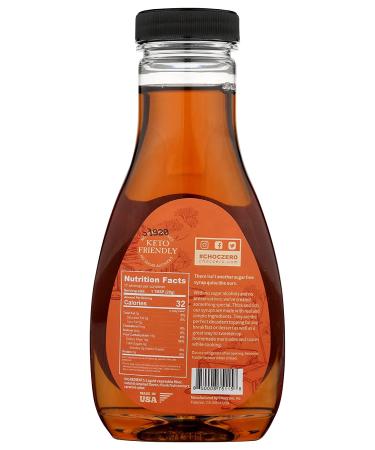 ChocZero Sugar Free Caramel Syrup 12 oz - Low-Calorie & Delicious - Buy Online on GoSupps.com