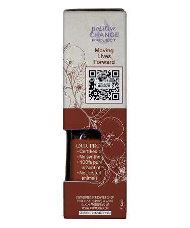 Aura Cacia Organic Blood Orange Essential Oil 0.25 Fz - Buy Online on GoSupps.com
