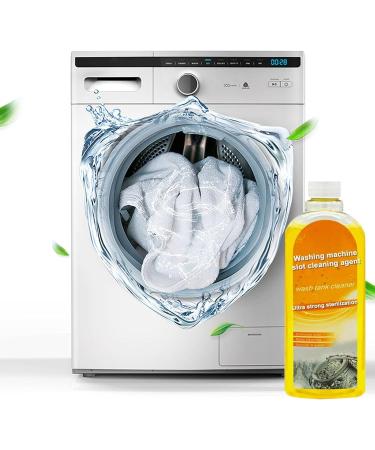 Washer Cleaning Solution | 500ml Powerful Household Cleaner Solution for Washer | Portable Cleaning Agent with Natural Extracts Easy to Apply Cleaner Liquid North sea - Buy Online on GoSupps.com