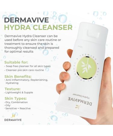 D.erm aviv e Hydra Cleanser - 120 mL | Hydrating Gentle Cleanser for All Skin Types | Shop Internationally - Buy Online on GoSupps.com