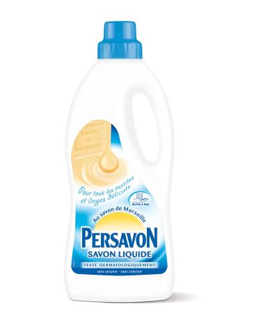 PERSAVON Liquid Soap with Marseille Soap 1 L - Pack of 3