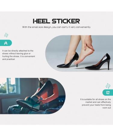 FRCOLOR 15pcs Anti-Wear Stickers - Cushion Feet Protectors Invisible Toe Grips Assorted Colors - Anti-Abrasion Pads for Durable Footwear - Buy Online on GoSupps.com