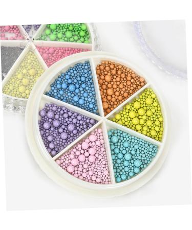 minkissy 2 Boxes Nail Art Macaron Colored Steel Balls Nail Decorations Accessories Mini Miss - Buy Online on GoSupps.com