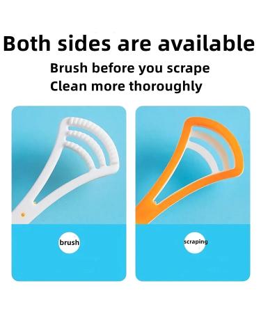 6-Piece Tongue Scraper Set for Adults and Kids - Tongue Cleaner Kit - Buy Online on GoSupps.com