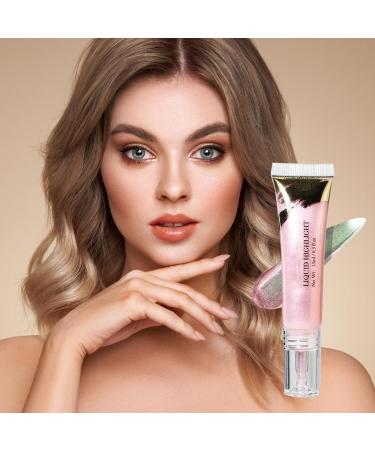 Illuminator Highlighter Skin Tint - Non-Greasy Glow Liquid Foundation Multifunctional Face Makeup Accessories For Dry Skin Oily Skin Sensitive Skin Combination Skin Hersil 4 - Buy Online on GoSupps.com