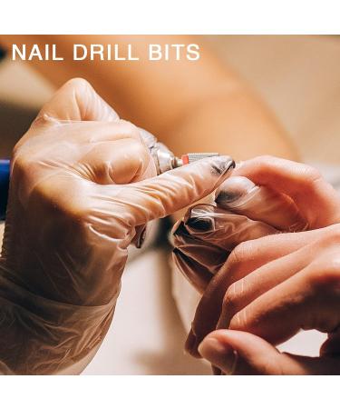 NICENEEDED Tungsten Nail Carbide 5 in 1 Bit Two Way Rotate use for Both Left and Right Handed 3/32 Inch Professional Nail Drill Bits for Fast Remove Acrylic or Hard Gel(Silver Fine) Style 1 - Buy Online on GoSupps.com