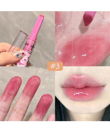 Mrettick Heart Shape Jelly Lipstick - Long-Lasting Moisturizing Lip Stain | Hydrating Tinted Lip Gloss for Non-Sticky Glamour - Buy Online on GoSupps.com