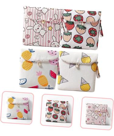 Shop Healeeved 4-Piece Women's Bandages & Storage Bags | Perfect for Lipsticks Period Care & Travel - Buy Online on GoSupps.com