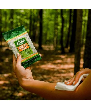 Murphy's Naturals Mosquito Repellent Wipes - DEET Free, Plant Based Essential Oils, Citronella & Lemongrass, Family-Friendly, Travel-Sized (10 Wipes) - Buy Online on GoSupps.com