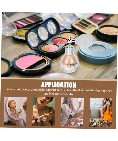 DOITOOL 2 Pcs Spray Glitter Highlighter Glitter Body Spray Makeup Glitter Powder Sprayer Luster The Face 7x5.5cmx2pcs As Shownx2pcs - Buy Online on GoSupps.com