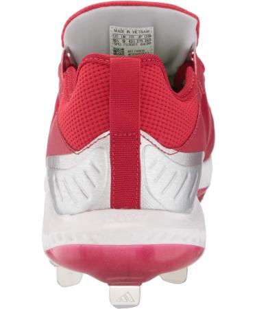 adidas Men's Fv9039 Baseball Shoe 5.5 - Power Red/Silver/White | Official Site - Buy Online on GoSupps.com