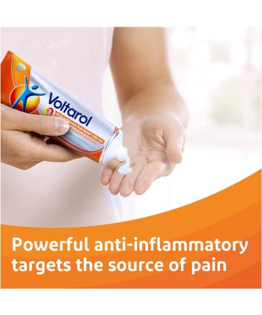 Voltarol Back and Muscle Pain Relief Gel 100g - Fast-Acting Solution for Aches and Pains - Buy Online on GoSupps.com