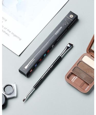 Eyebrow & Eyeliner Double-Ended Brush | EigshowBeauty D104 - Buy Online on GoSupps.com