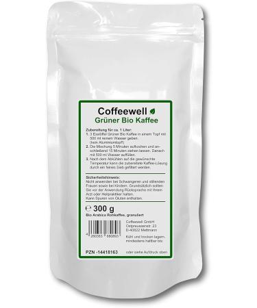 Buy CoffeeWell Green Organic Coffee 300g | Premium International Shipping - Buy Online on GoSupps.com