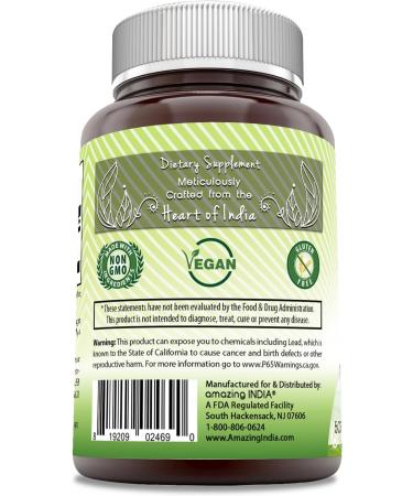 Amazing India Garlic 500 mg 120 Veggie Capsules Supplement | Non-GMO | Gluten-Free - Buy Online on GoSupps.com