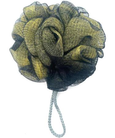 Emotionlin 4-Pack Bath Loofah Shower Sponge Pouf for Exfoliating and Cleansing - Neutral Colors (60g/pcs) - Buy Online on GoSupps.com