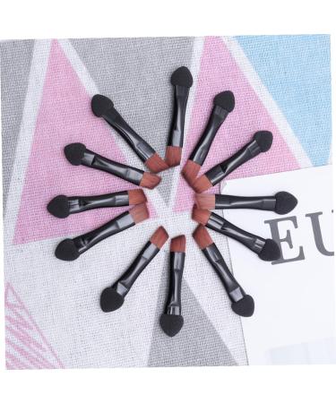 POPETPOP 20pcs Sponge Tool Brush Portable Black for Girls Eye Sided Makeup Double Shadow Applicator Women - Buy Online on GoSupps.com