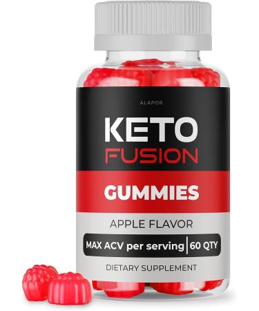 Alapor Keto Fusion Strawberry ACV Gummies - 30 Days Supply | Vitamins Infused | Keto-Friendly - Buy Online on GoSupps.com