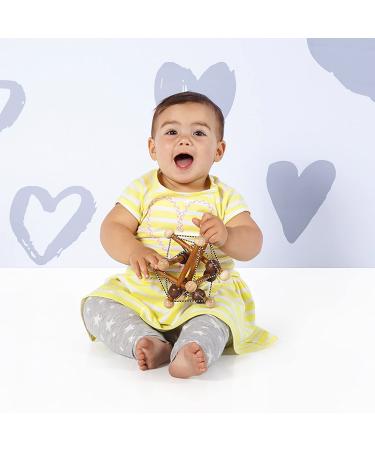 Manhattan Toy Artful Skwish Rattle & Teether | Grasping Activity Toy - Buy Online on GoSupps.com