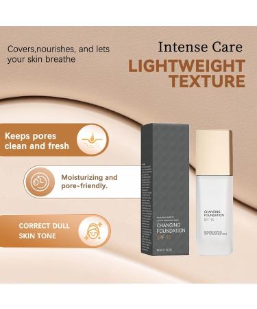  G n rique Makeup Base Foundation Longwearing Concealer Color Changing SPF15 Foundation Long Lasting Coverage Ideal for Various Skin Types Daily Use Beauty Routine 30 ml - Buy Online on GoSupps.com