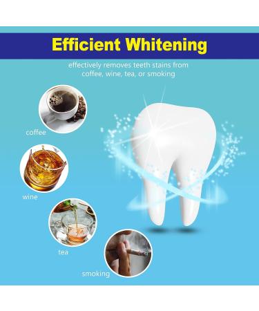 SEAAES Teeth Whitening Strips - 14 Treatments | 28 Sensitivity-Free Strips - Professional Home Tooth Whitening Kit - Buy Online on GoSupps.com