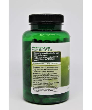 Swanson Horny Goat Weed Extract 500mg - 120 Capsules - Buy Online on GoSupps.com