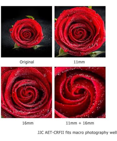 JJC RF Mount Auto Focus Macro Extension Tube Ring Set for Canon EOS R / R3 / R5 / R6 / Mark II / R6 / R7 / R8 / R10 / R50 / RP Mirrorless Cameras - Ideal for Canon RF Mount Lenses, Perfect for Macro Photography - Buy Online on GoSupps.com