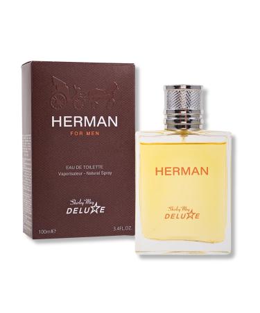 HERMAN POUR HOMME EAU DE TOILETTE 3.4 FL. OZ. Woody Spicy fragrance for Men.