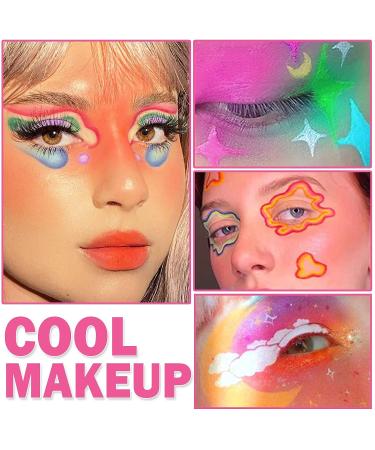 XINGXYUEL White Neon Eyeliner - Quick Dry Liquid Eyeliner for Everyday & Neon Party Makeup - Buy Online on GoSupps.com
