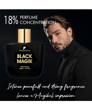 Fregrantiia. Black Magik EDP Perfume for Men | Woody Musky | Long Lasting Fragrance |Date Night Premium Luxury Perfume Spray for Men 100ml - Buy Online on GoSupps.com