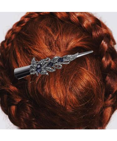 minkissy Rhinestone Barrettes for Women Rhinestone Hair Barrette Hair Barrettes for Women Fine Hair Fancy Barrettes for Women's Hair Crystal Metal Clip Mother - Buy Online on GoSupps.com