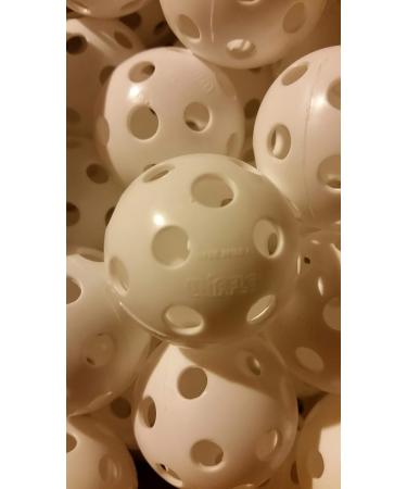 Wiffle Plastic Perforated Golf Balls 36 Pack - Durable Practice Balls for Golfers - Buy Online on GoSupps.com