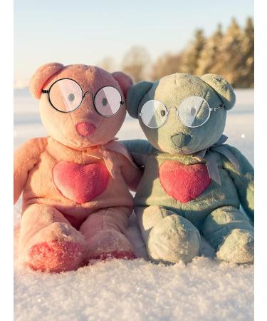 Small Doll Glasses: 12 Pairs Metal Wire Rim Sunglasses for Crafts and Dress Up - Clear Lens Eyewear for Dolls, Pets, Costume Cosplay - Buy Online on GoSupps.com