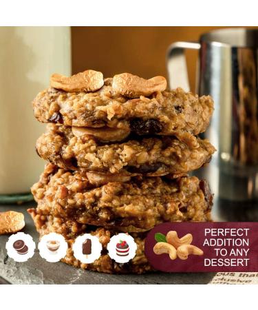 Premium Roasted Salted Cashews by We Got Nuts | Natural & Healthy Gourmet Snack | Kosher Certified | 4 lbs Resealable Bag - Buy Online on GoSupps.com