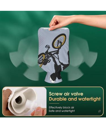 Hot Water Bottle with Lid - Motocross Motorcycle Rubber for Pain Relief Cramps & Therapy - Buy Online on GoSupps.com